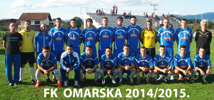 FK Omarska 2014-2015.